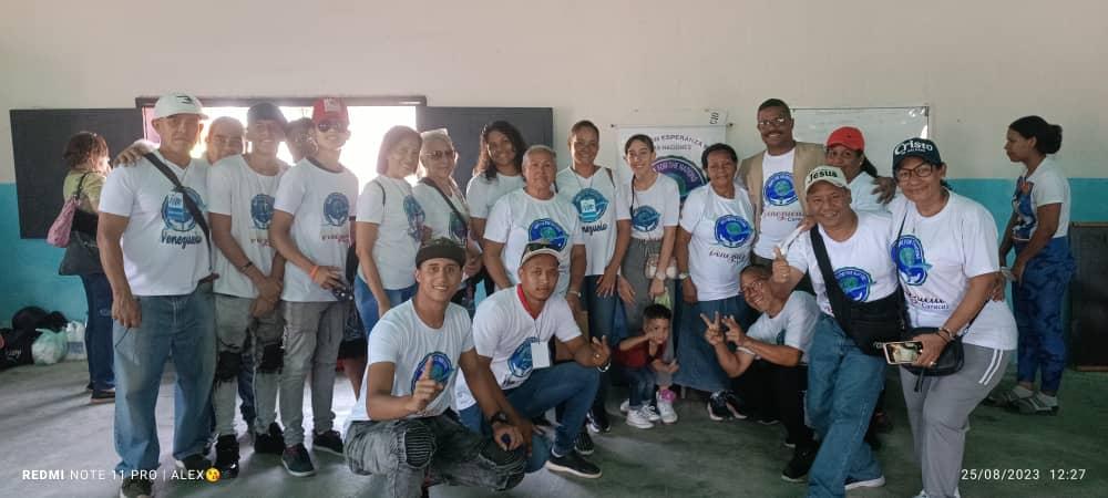 Hope for the nations Venezuelan volunteers team